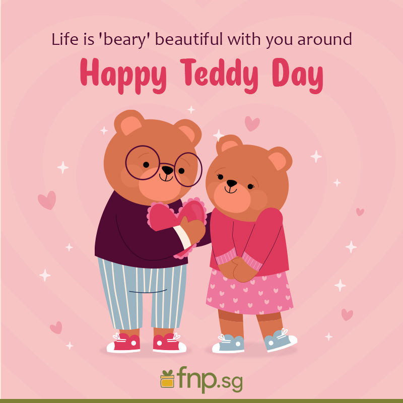 happy teddy day wishes
